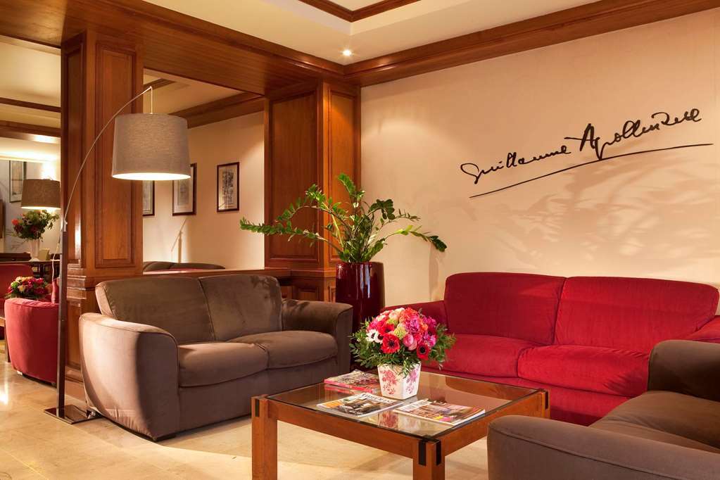 Hotel Apollinaire Paris Interior foto