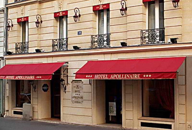Hotel Apollinaire Paris Exterior foto